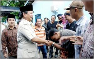 Letjen TNI (Purn) Prabowo Subianto (Ketua Umum Dewan Pembina Partai Gerindra)
