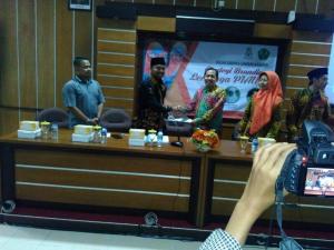 MOU Dekan Fakultas Tarbiyah dengan Dekan Fakultas Tarbiyah UIN Yogyakarta