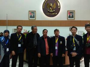 Kunjungan ke KBRI Malaysia, disambut Atase Prof. Dr. H. Ari Purbayanto, M.A