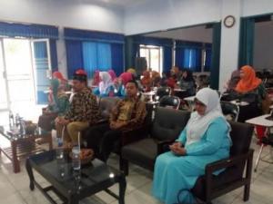 Peserta Acara pengabdian kepada masyarakat prodi PIAUD tema strategi pengendalian sistem manajemen melalui penguatan pemetaan mutu satuan PAUD di kab. Ciamis